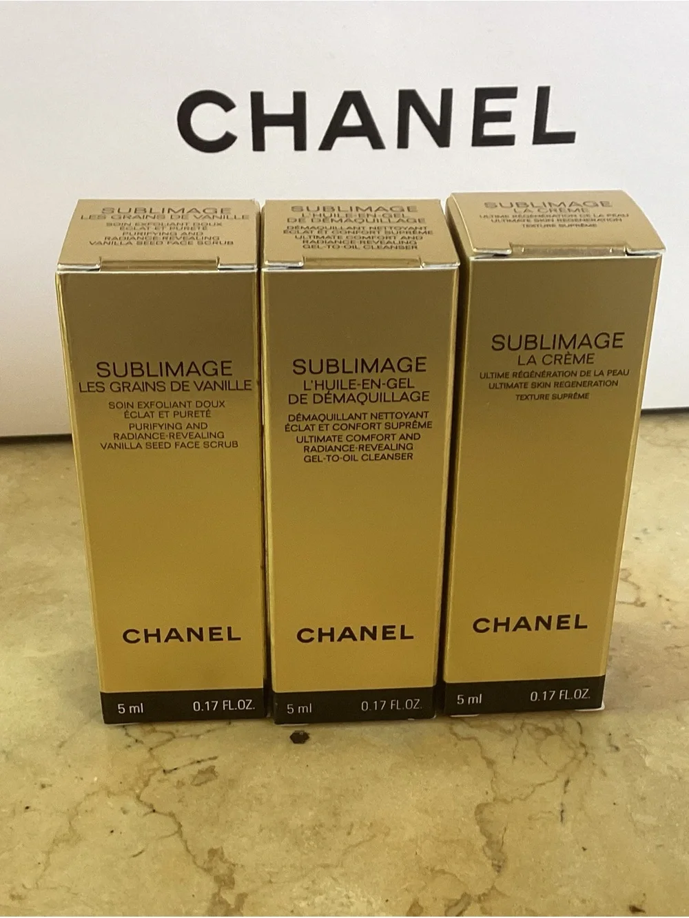 CHANEL Sublimage Trio - Gold